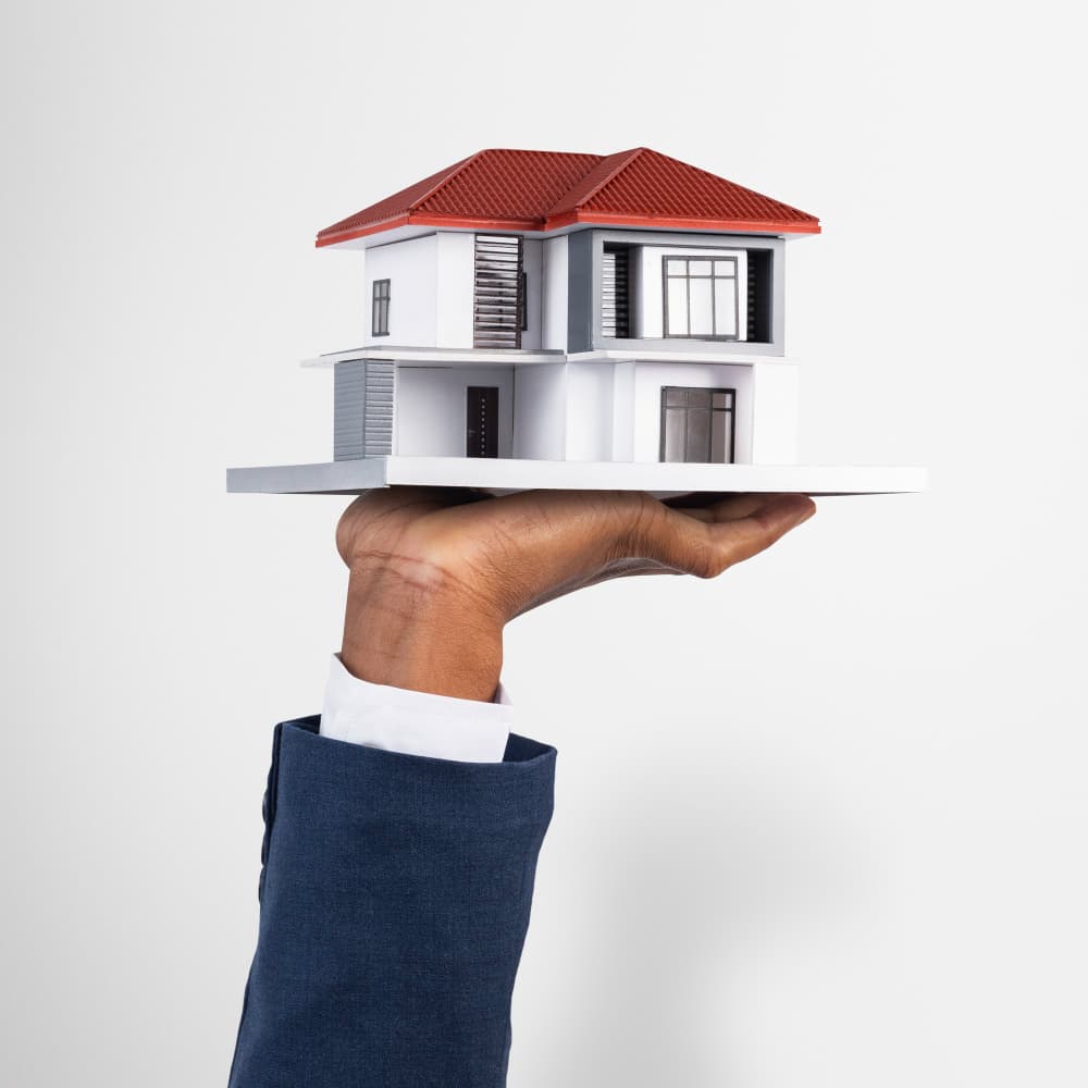 Vue de programmes immobiliers modernes à Cotonou