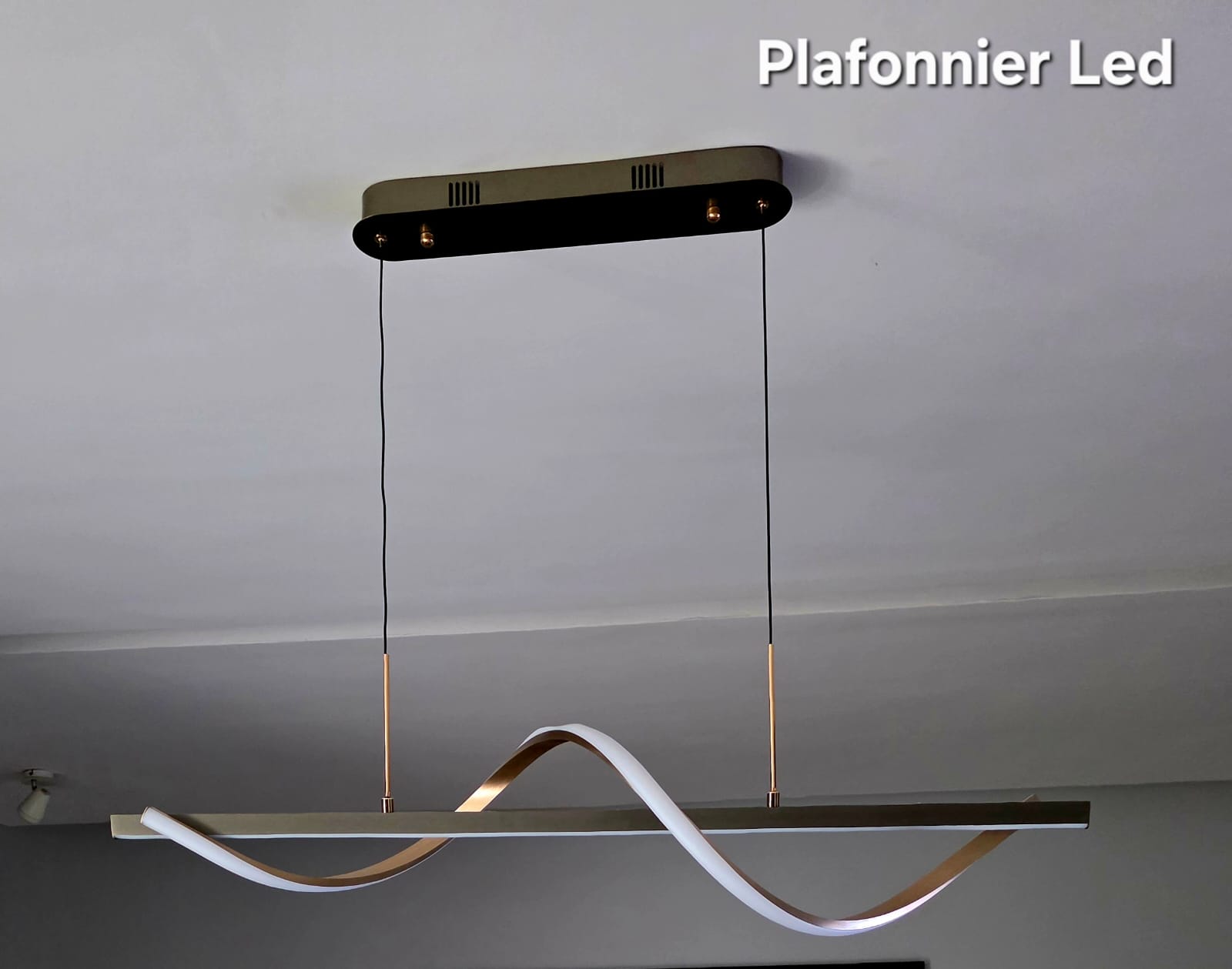 Lustre LED 3 couleurs